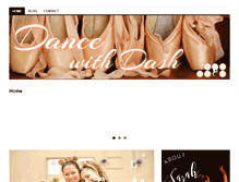 Tablet Screenshot of dancewithdash.co.uk